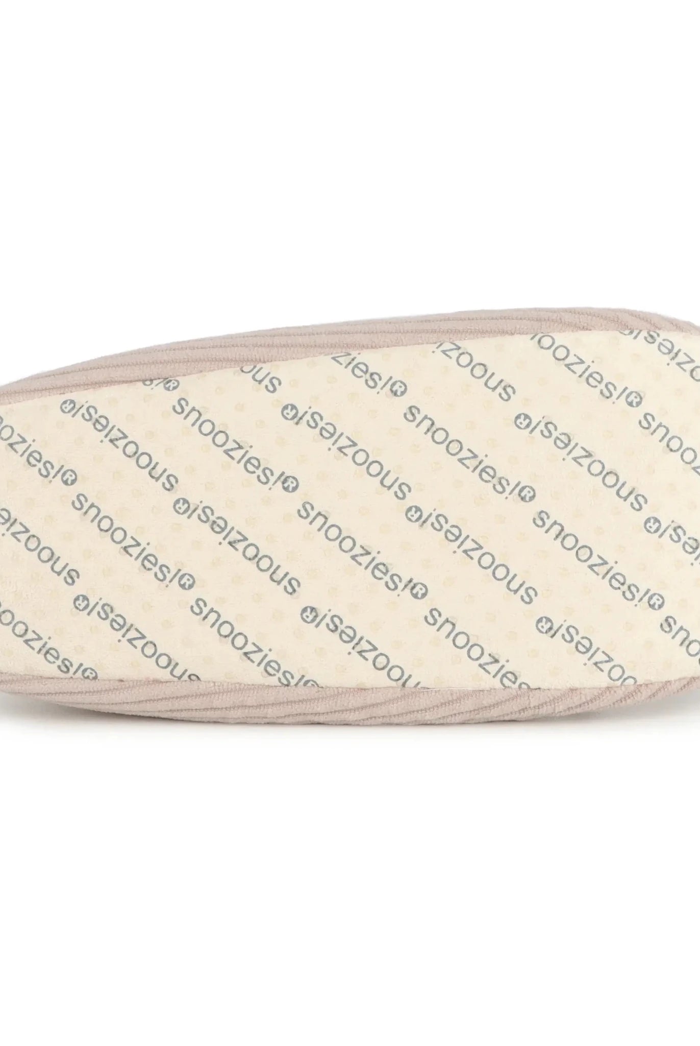 Snoozies Plush COZY Slipper Socks cozy corduroy smokey grey