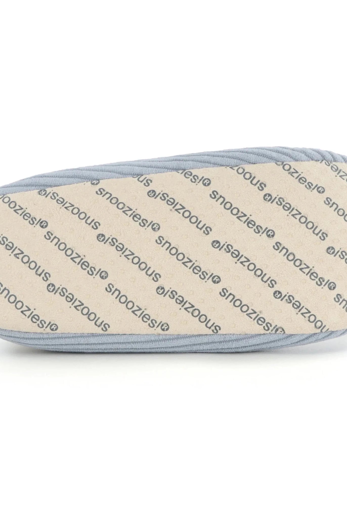 Snoozies Plush COZY Slipper Socks Cozy Corduroy ashley blue