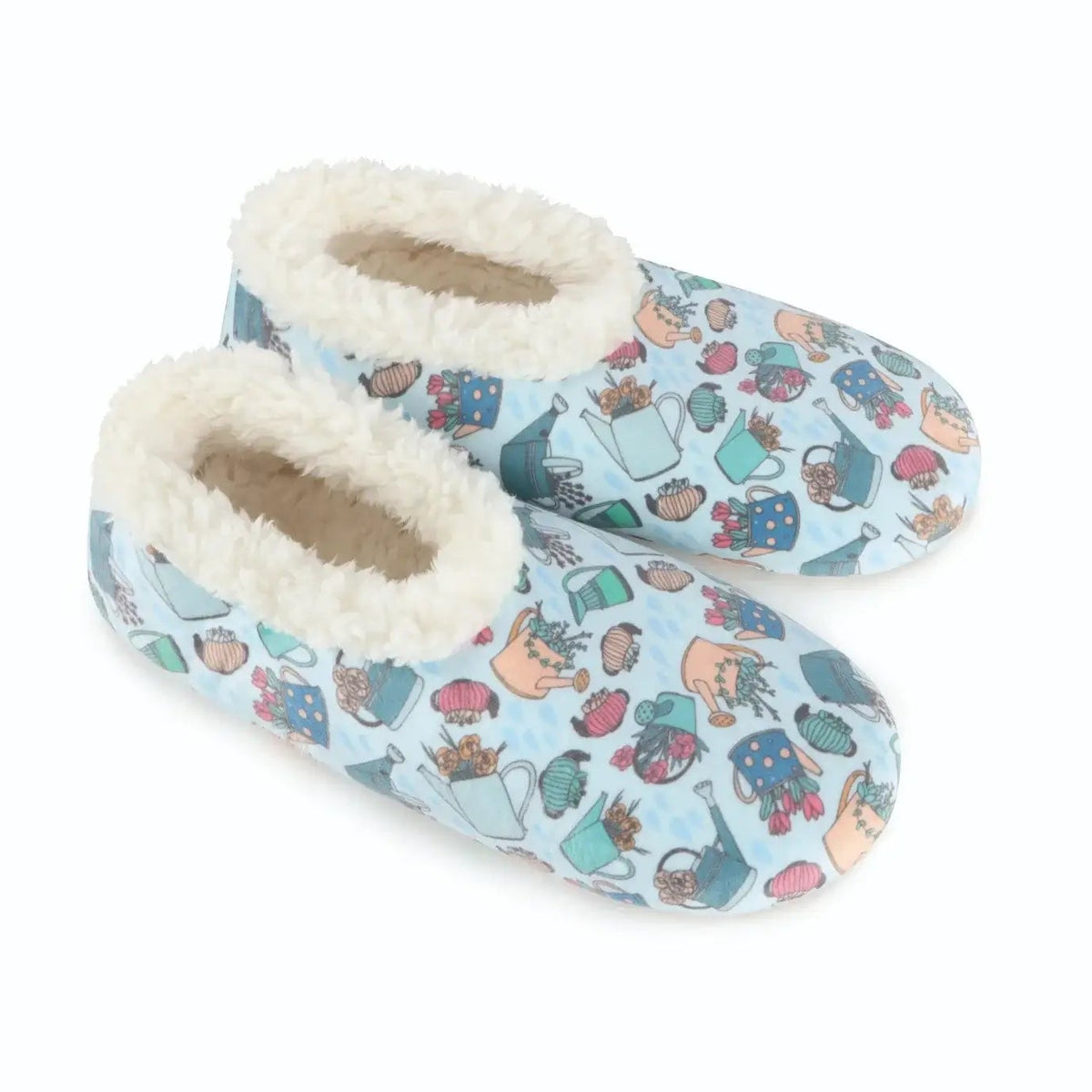 Snoozies Plush Cozy Slipper Socks with Memory Foam & Thick Sherpa Lining - Snoozies - Cloud Nine Pajamas