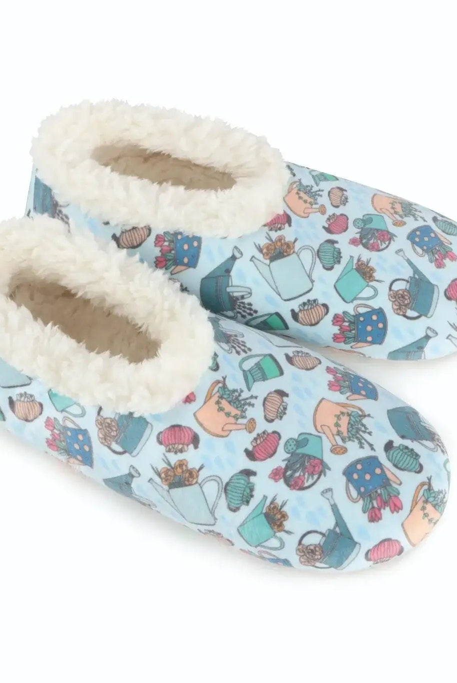 Snoozies Plush Cozy Slipper Socks with Memory Foam & Thick Sherpa Lining - Snoozies - Cloud Nine Pajamas