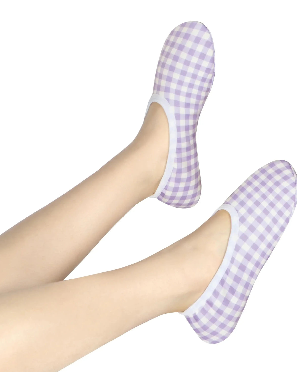 Snoozies Skinnies Lightweight Slipper Socks with Non - Skid Soles & Sherpa Lining - Snoozies - Cloud Nine Pajamas
