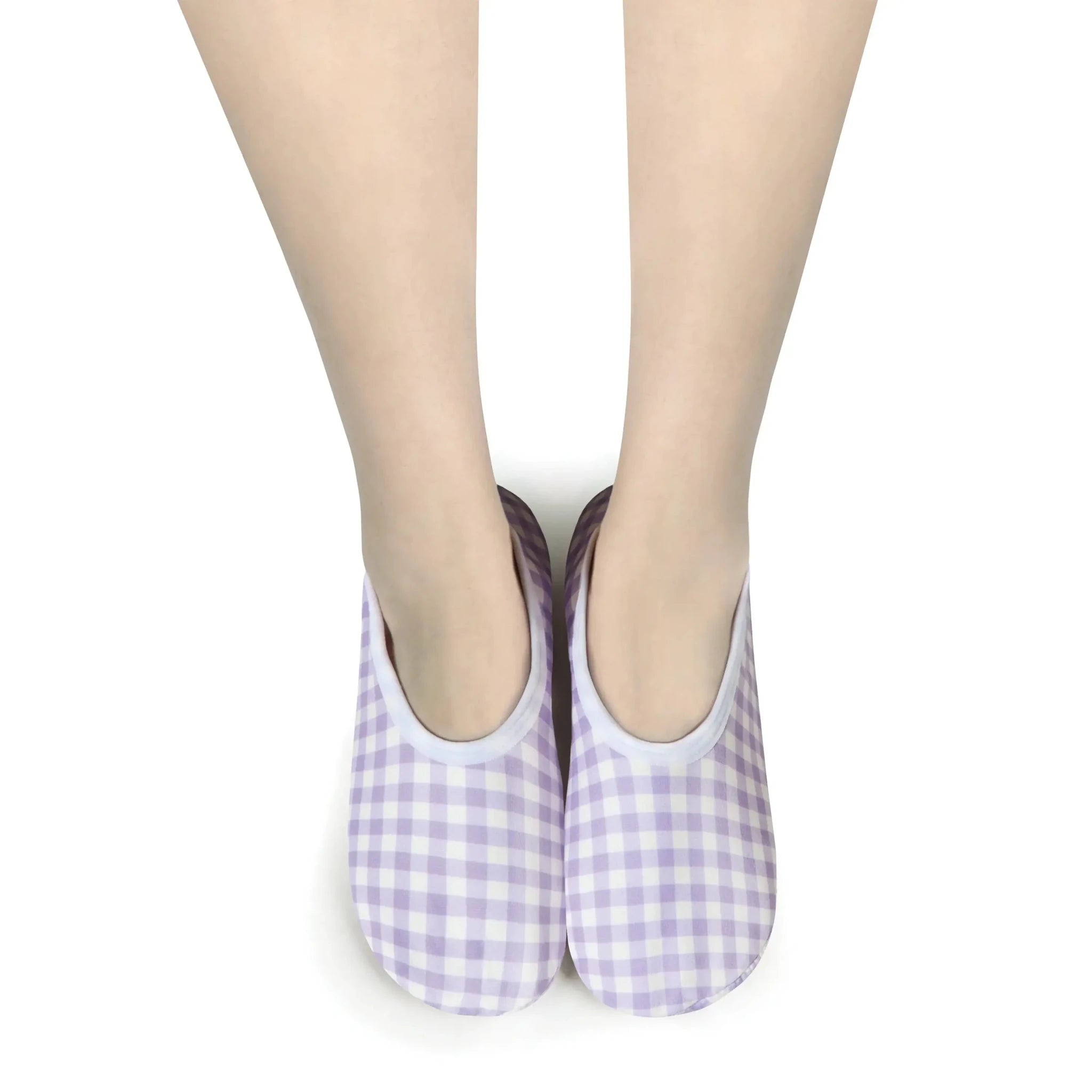 Snoozies Skinnies Lightweight Slipper Socks with Non - Skid Soles & Sherpa Lining - Snoozies - Cloud Nine Pajamas