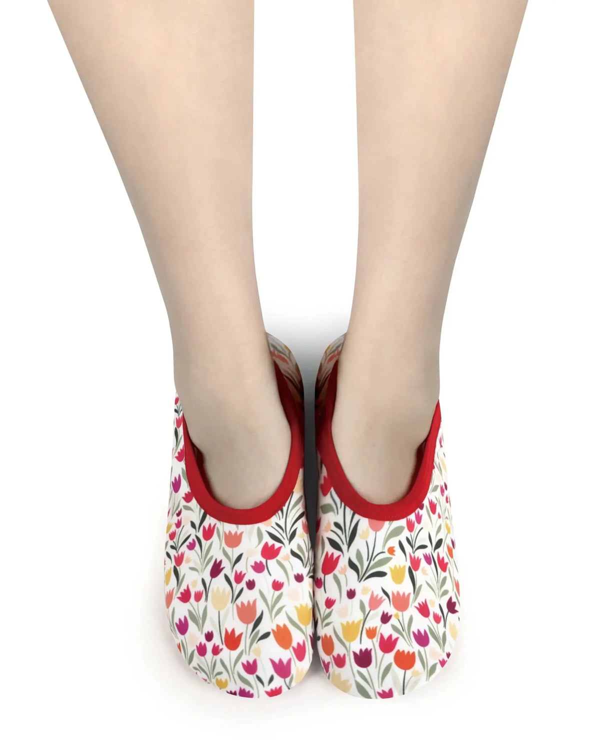 Snoozies Skinnies Lightweight Slipper Socks with Non - Skid Soles & Sherpa Lining - Snoozies - Cloud Nine Pajamas
