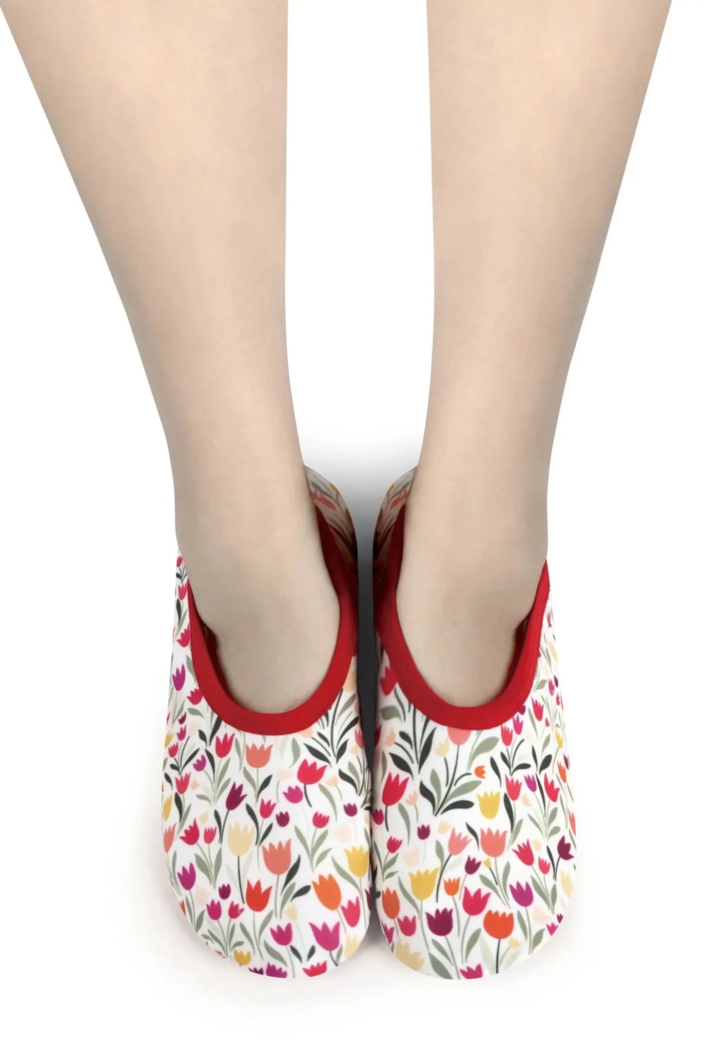Snoozies Skinnies Lightweight Slipper Socks with Non - Skid Soles & Sherpa Lining - Snoozies - Cloud Nine Pajamas