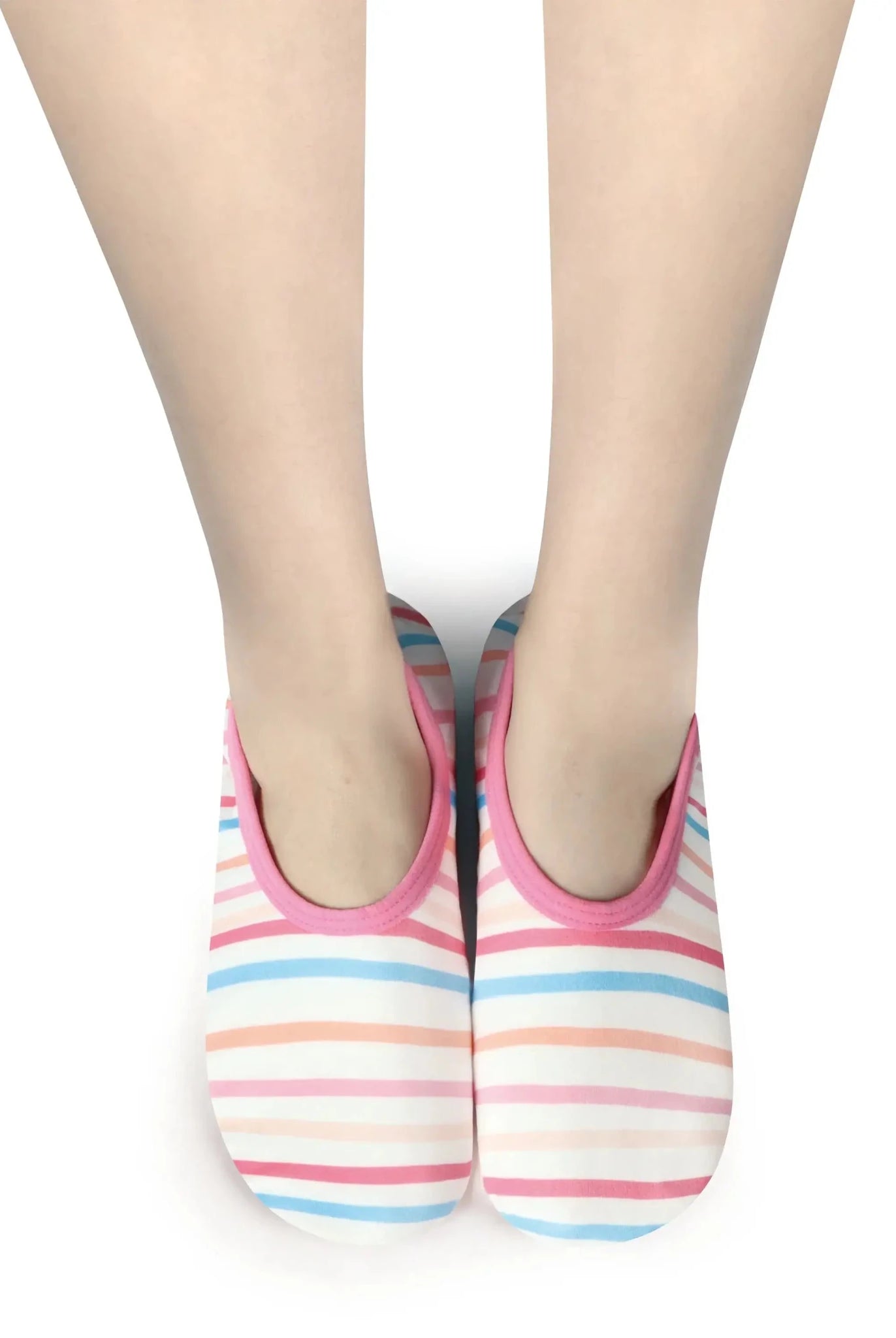 Snoozies Skinnies Lightweight Slipper Socks with Non - Skid Soles & Sherpa Lining - Snoozies - Cloud Nine Pajamas