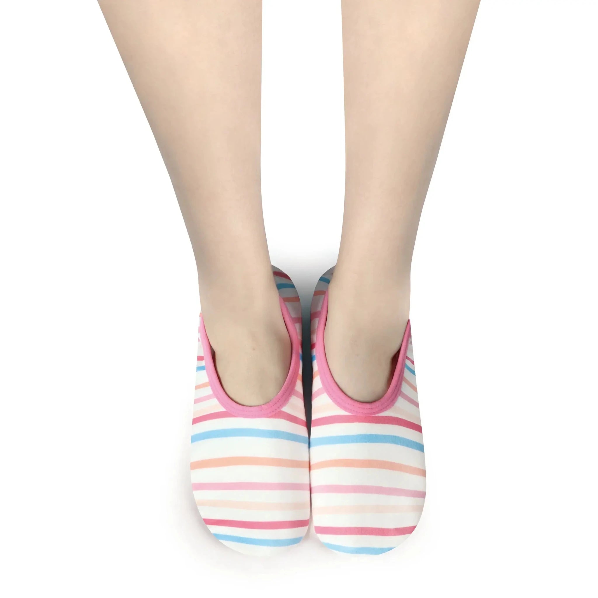 Snoozies Skinnies Lightweight Slipper Socks with Non - Skid Soles & Sherpa Lining - Snoozies - Cloud Nine Pajamas