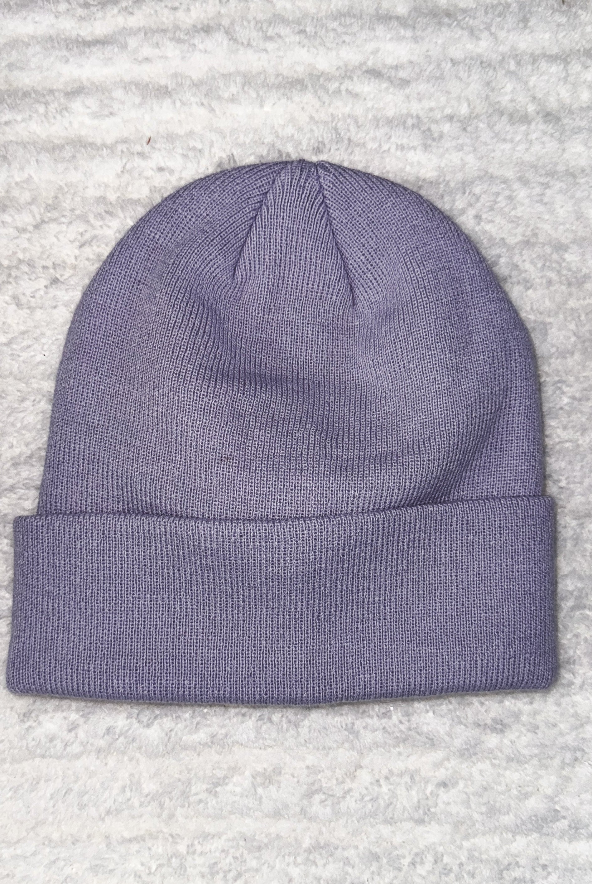 lilac unisex knit sold beanie toque for winter by Gertex
