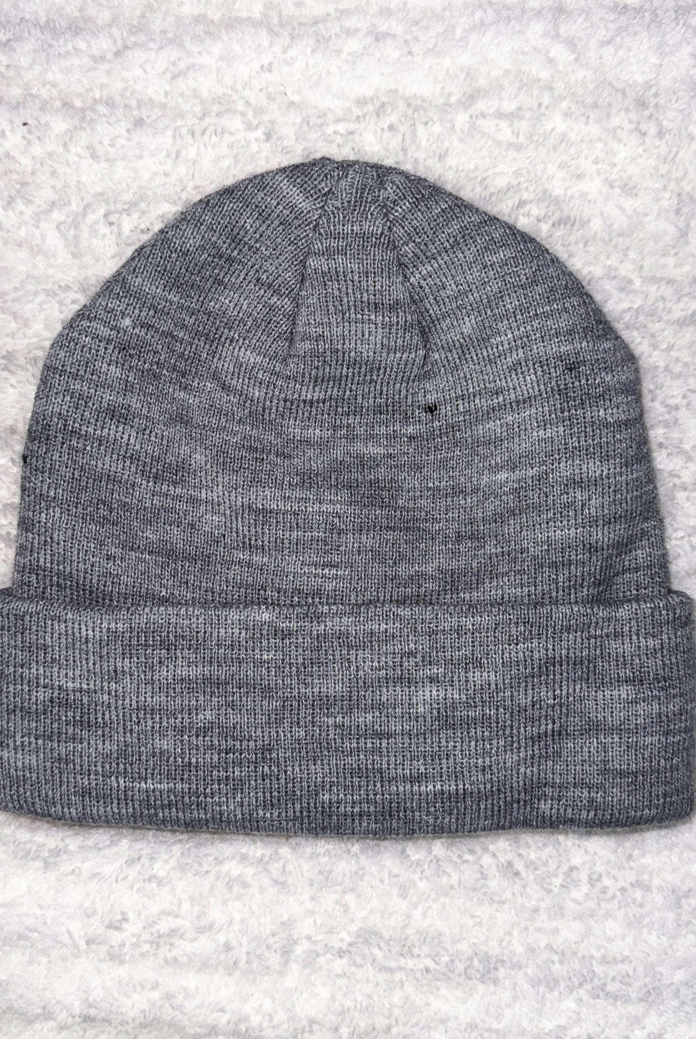 grey unisex knit sold beanie toque for winter by Gertex