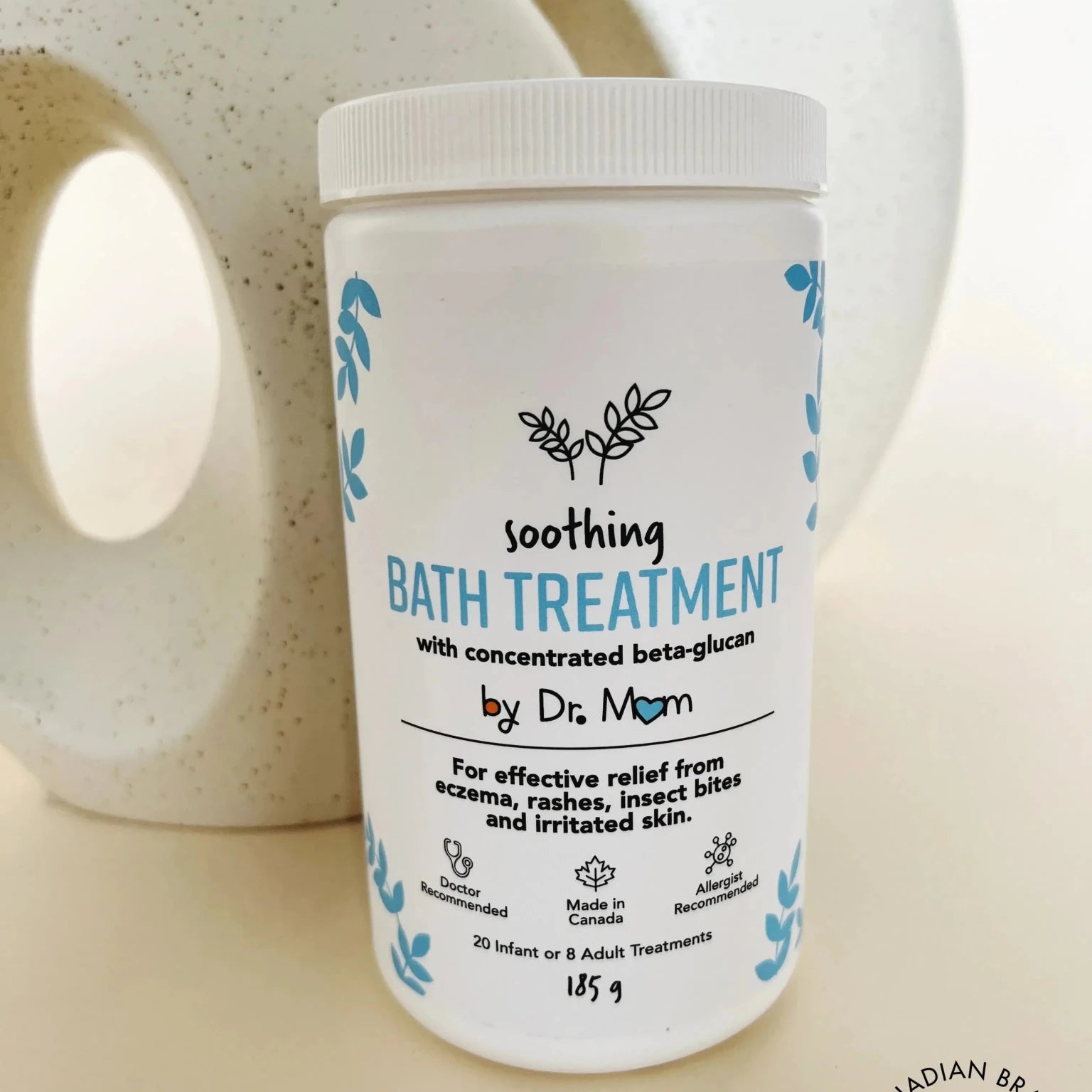 Soothing Bath Treatment Beta Glucan-Dr Mom Skincare Corp-Cloud Nine Pajamas