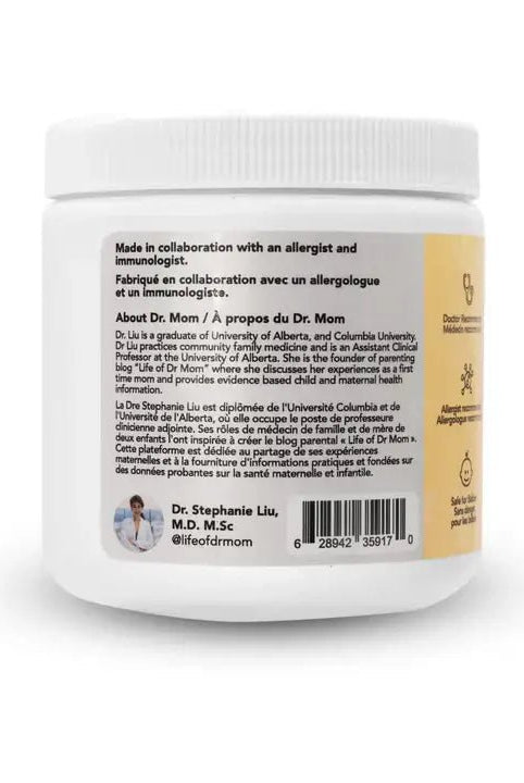 Jar of soothing beta glucan cream with a label on a white background