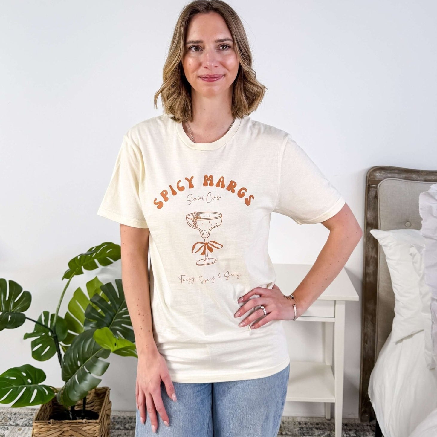 Spicy Marg Crew Fit Graphic Tee