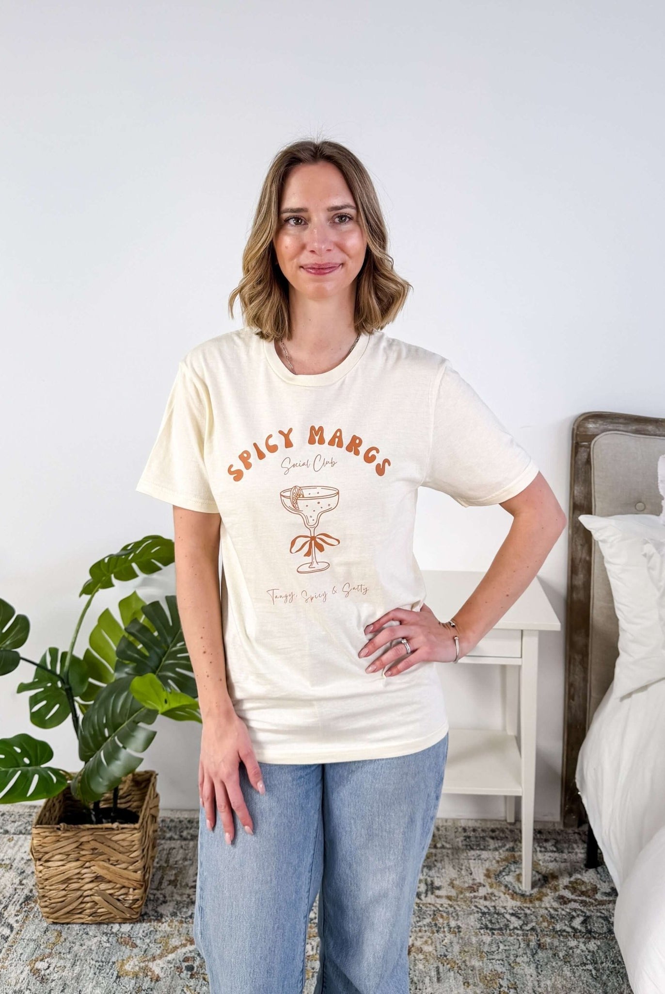 Spicy Marg Crew Fit Graphic Tee