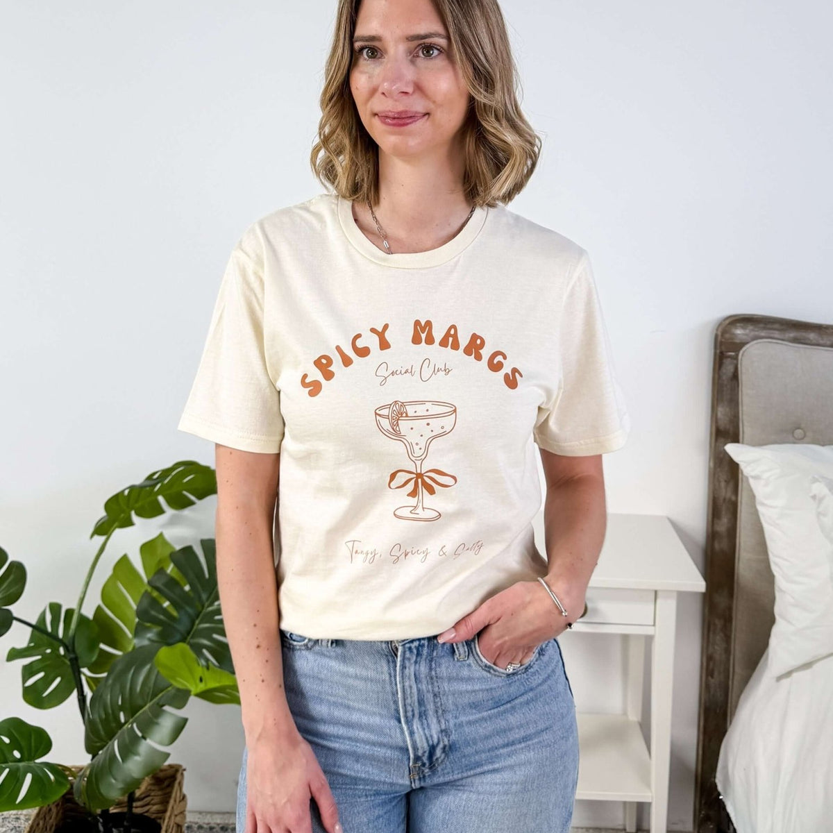 Spicy Marg Crew Fit Graphic Tee