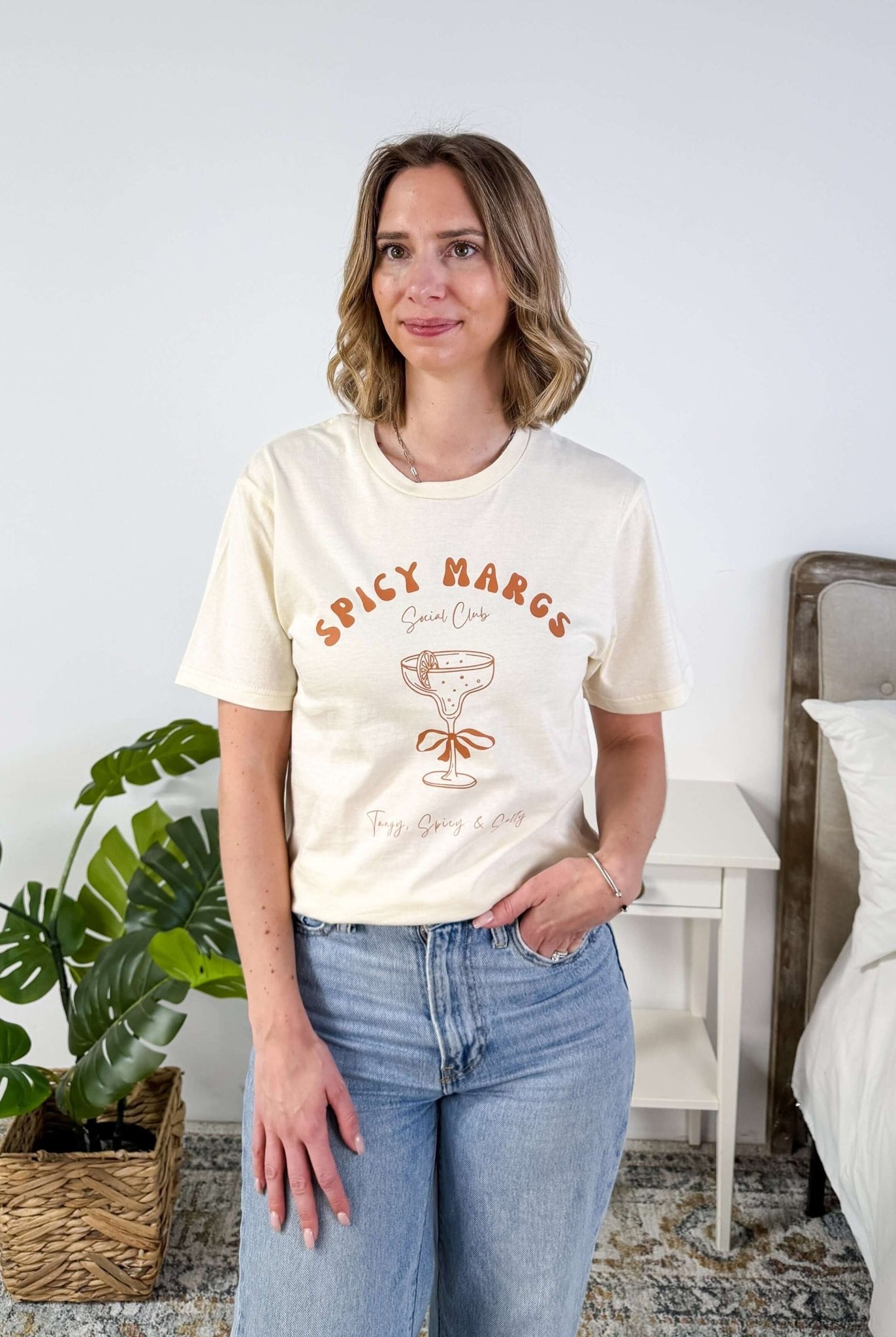 Spicy Marg Crew Fit Graphic Tee