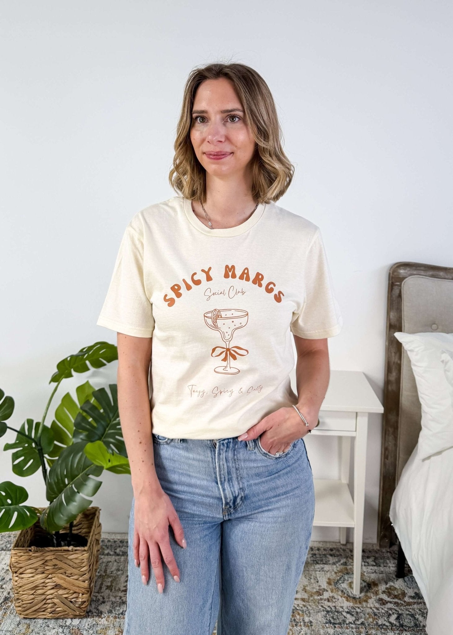Spicy Marg Crew Fit Graphic Tee