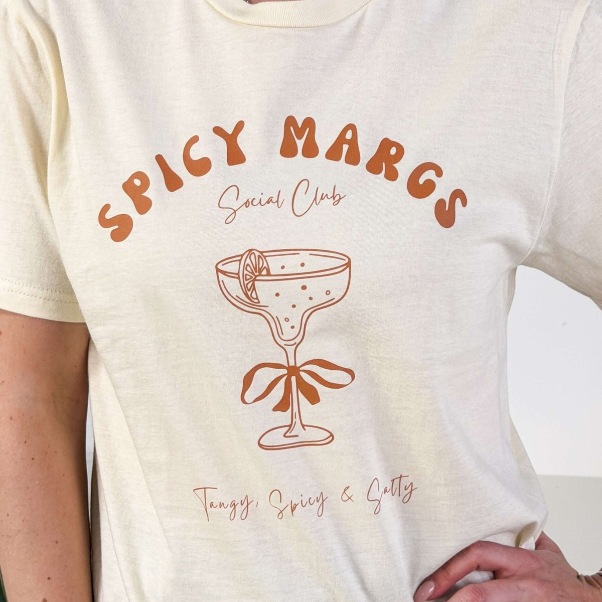 Spicy Marg Crew Fit Graphic Tee