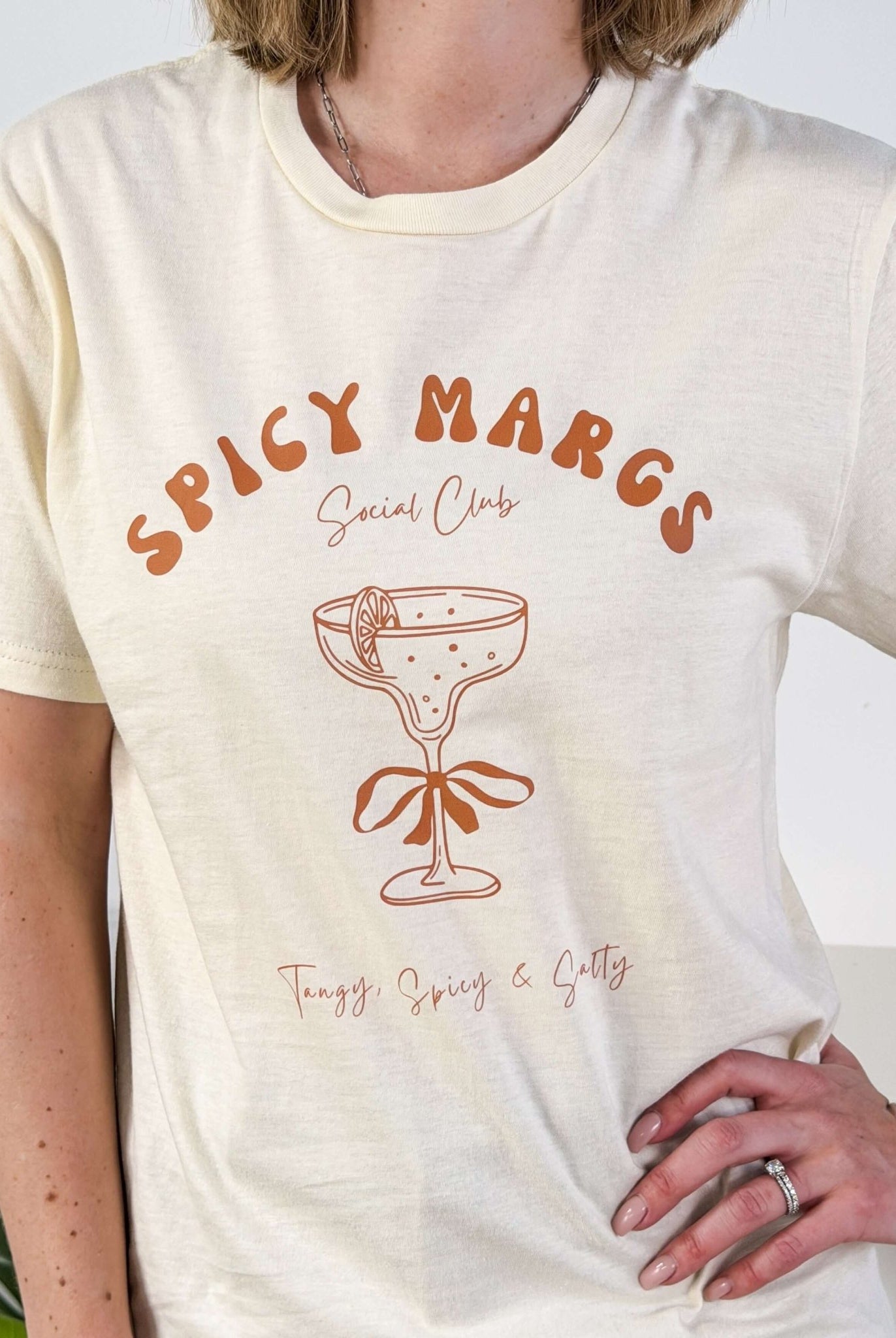 Spicy Marg Crew Fit Graphic Tee