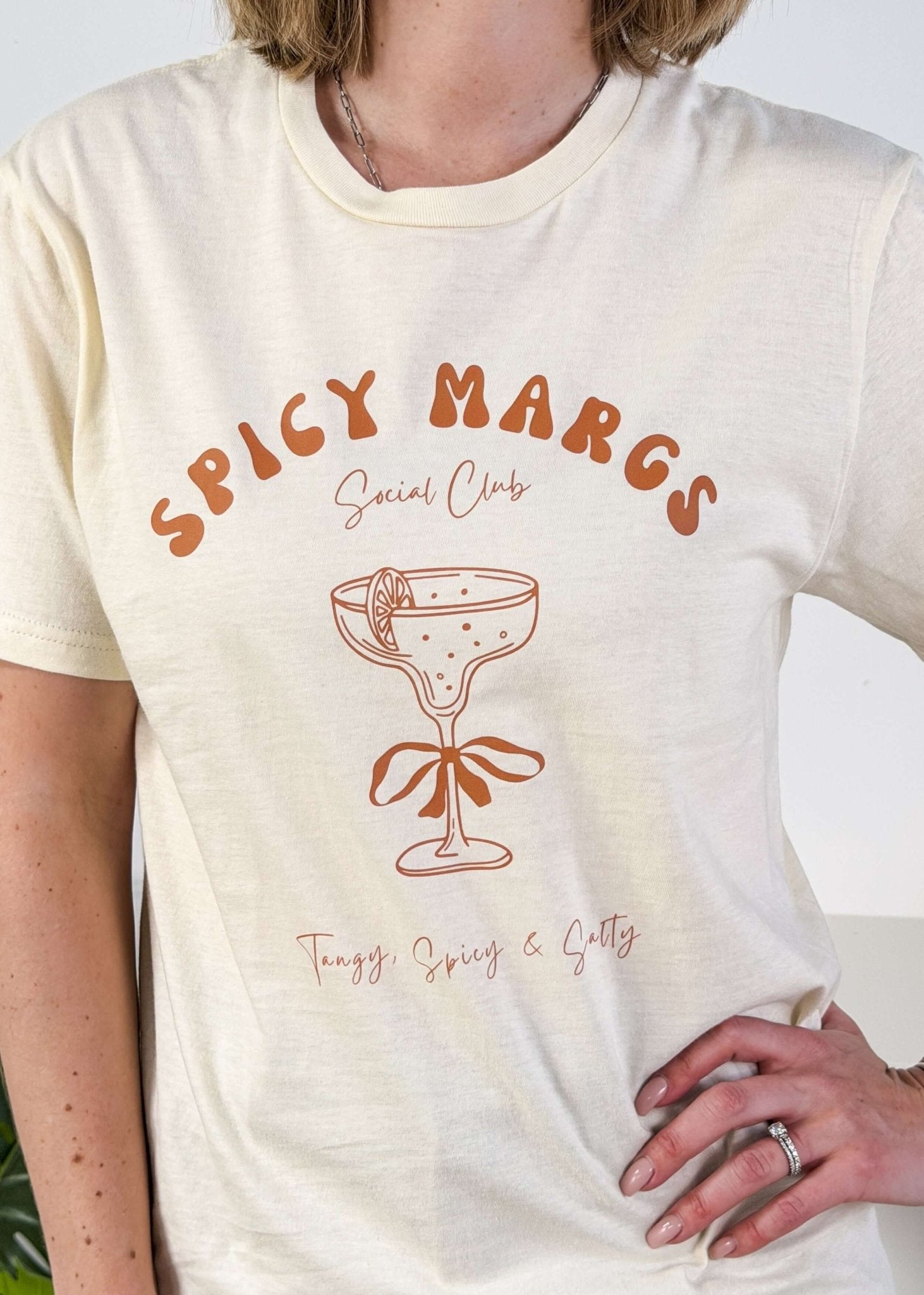 Spicy Marg Crew Fit Graphic Tee