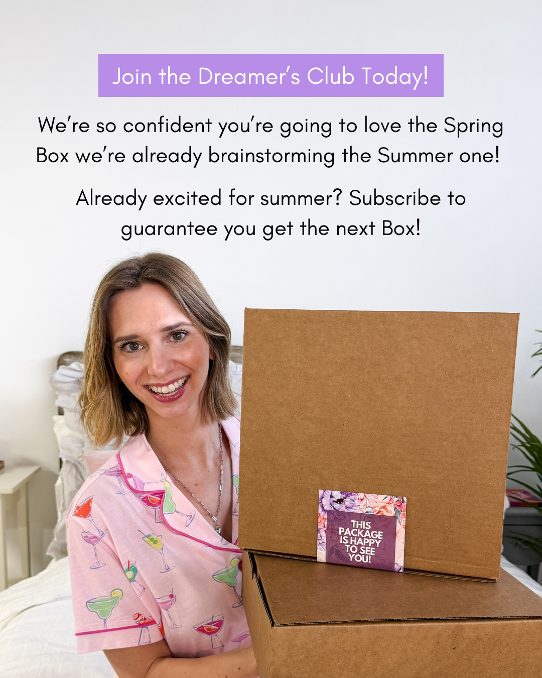Join the Dreamer's Club Today with the Spring Box and get ready for the next seasonal box subscription.