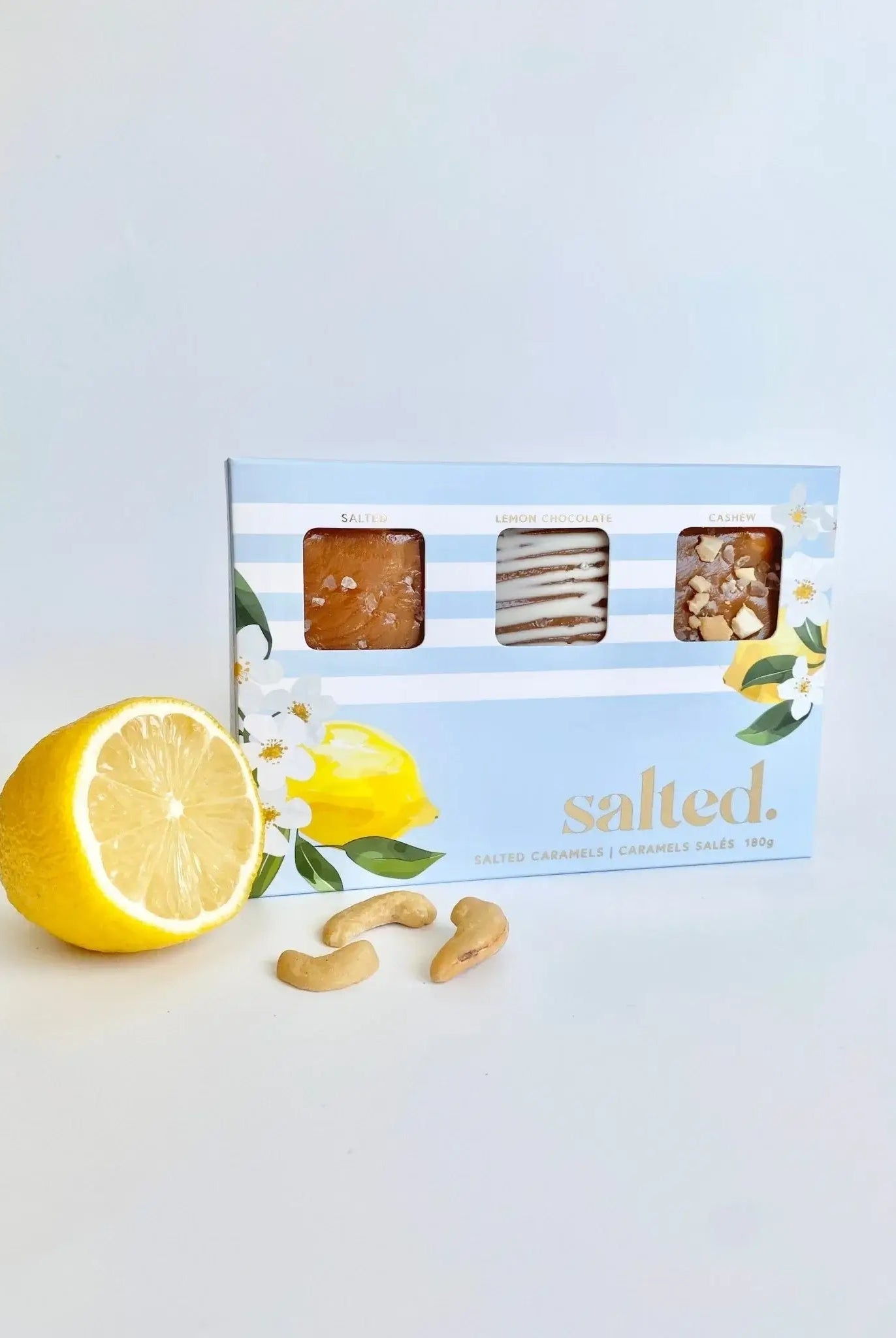 salted caramels handmade canada gift box spring flavours