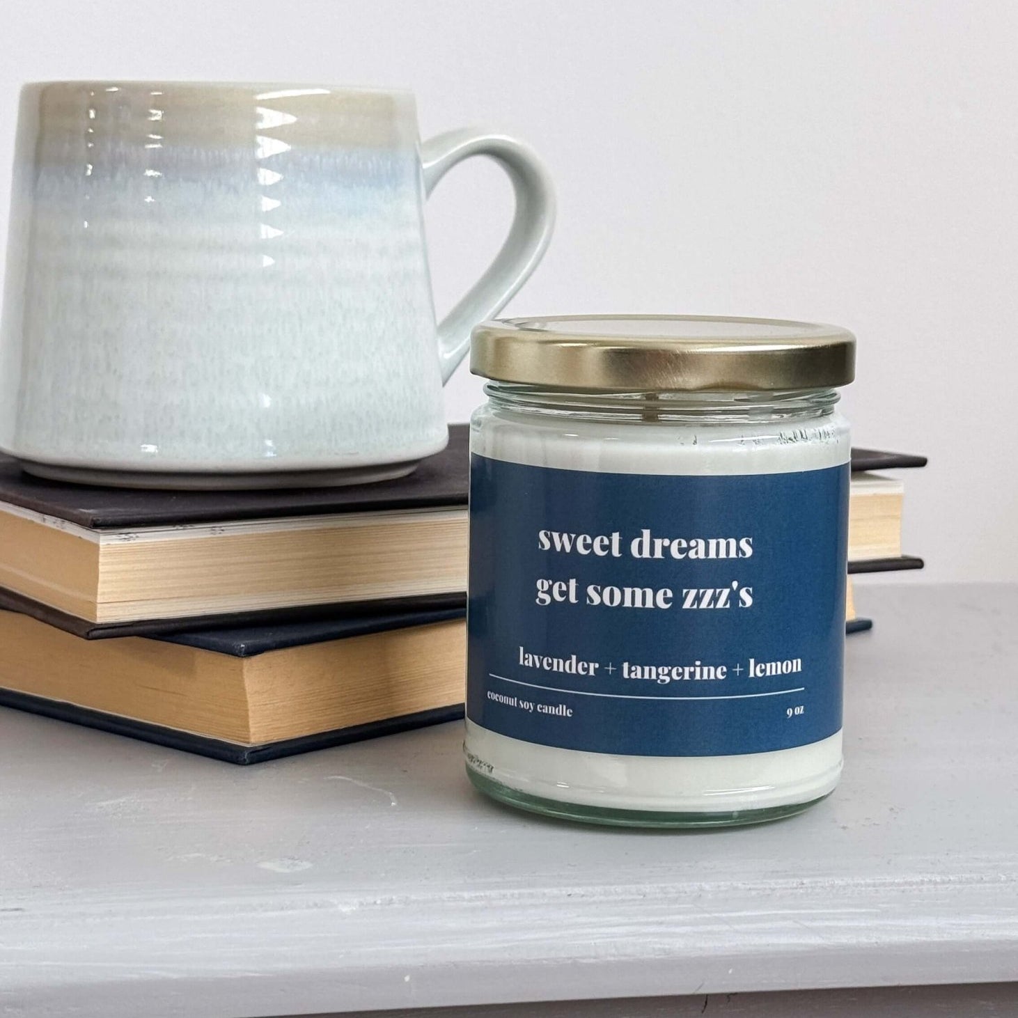 heslip home coconut soy wax candle lavender citrus sleep