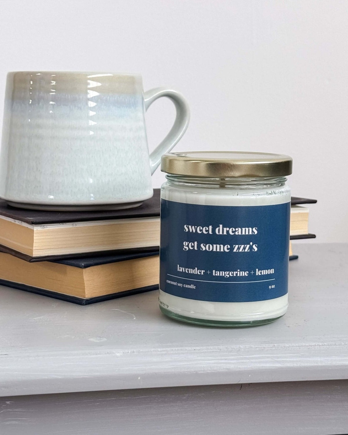 heslip home coconut soy wax candle lavender citrus sleep