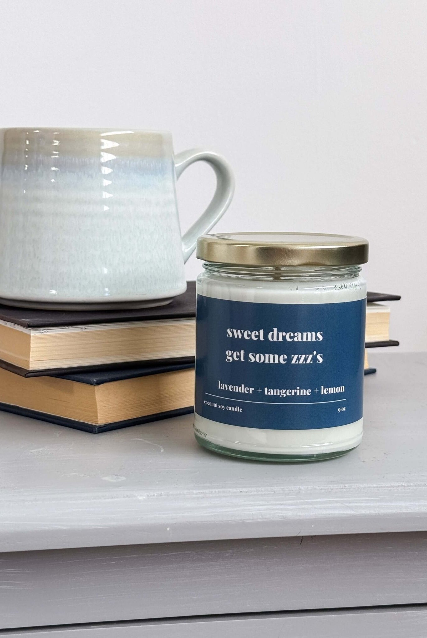 heslip home coconut soy wax candle lavender citrus sleep