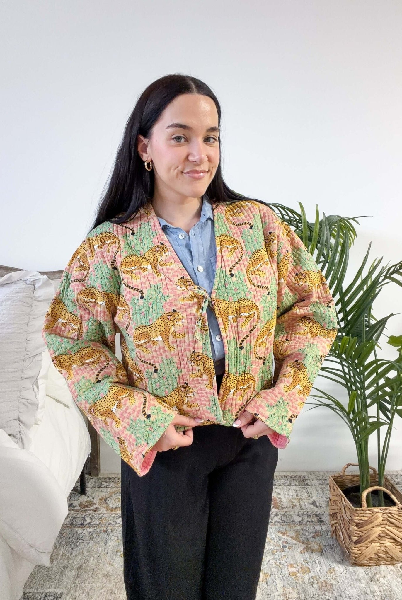 The Clara Quilted Reversible Jacket by French Toast Handmade - French Toast Handmade - Cloud Nine Pajamas