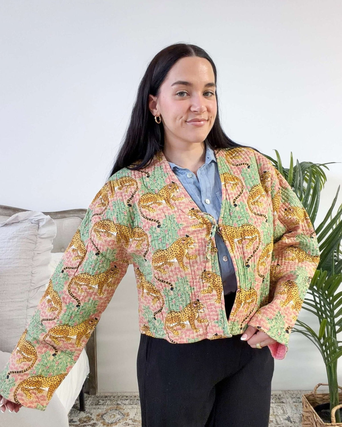 The Clara Quilted Reversible Jacket by French Toast Handmade - French Toast Handmade - Cloud Nine Pajamas