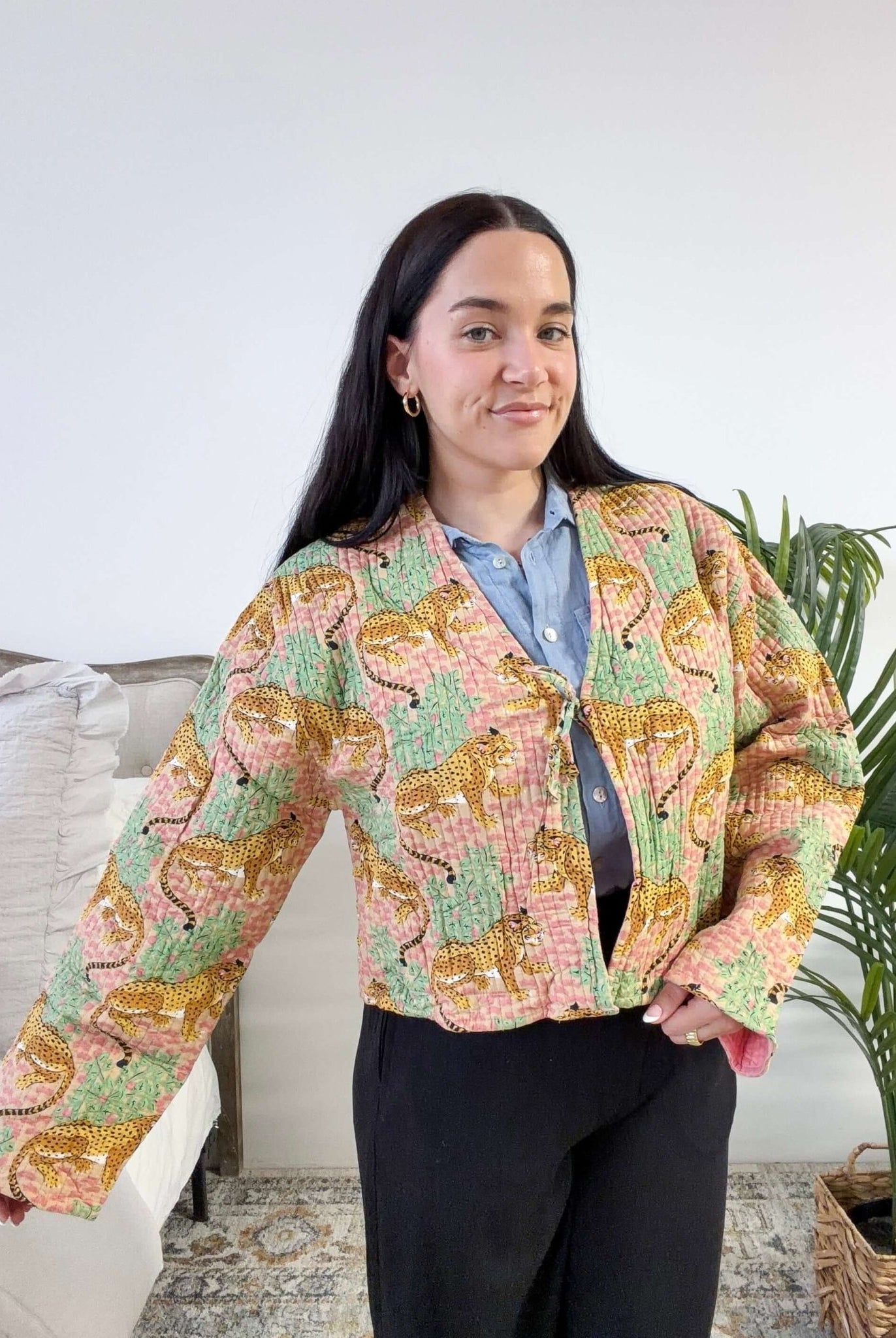 The Clara Quilted Reversible Jacket by French Toast Handmade - French Toast Handmade - Cloud Nine Pajamas
