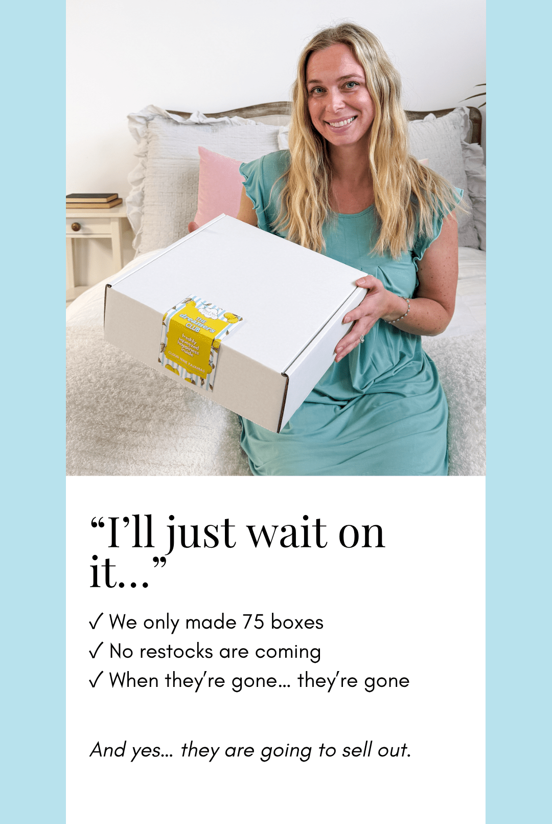 The Dreamer's Club Seasonal Box - Summer Edition -The Dreamer's Club- Cloud Nine Pajamas