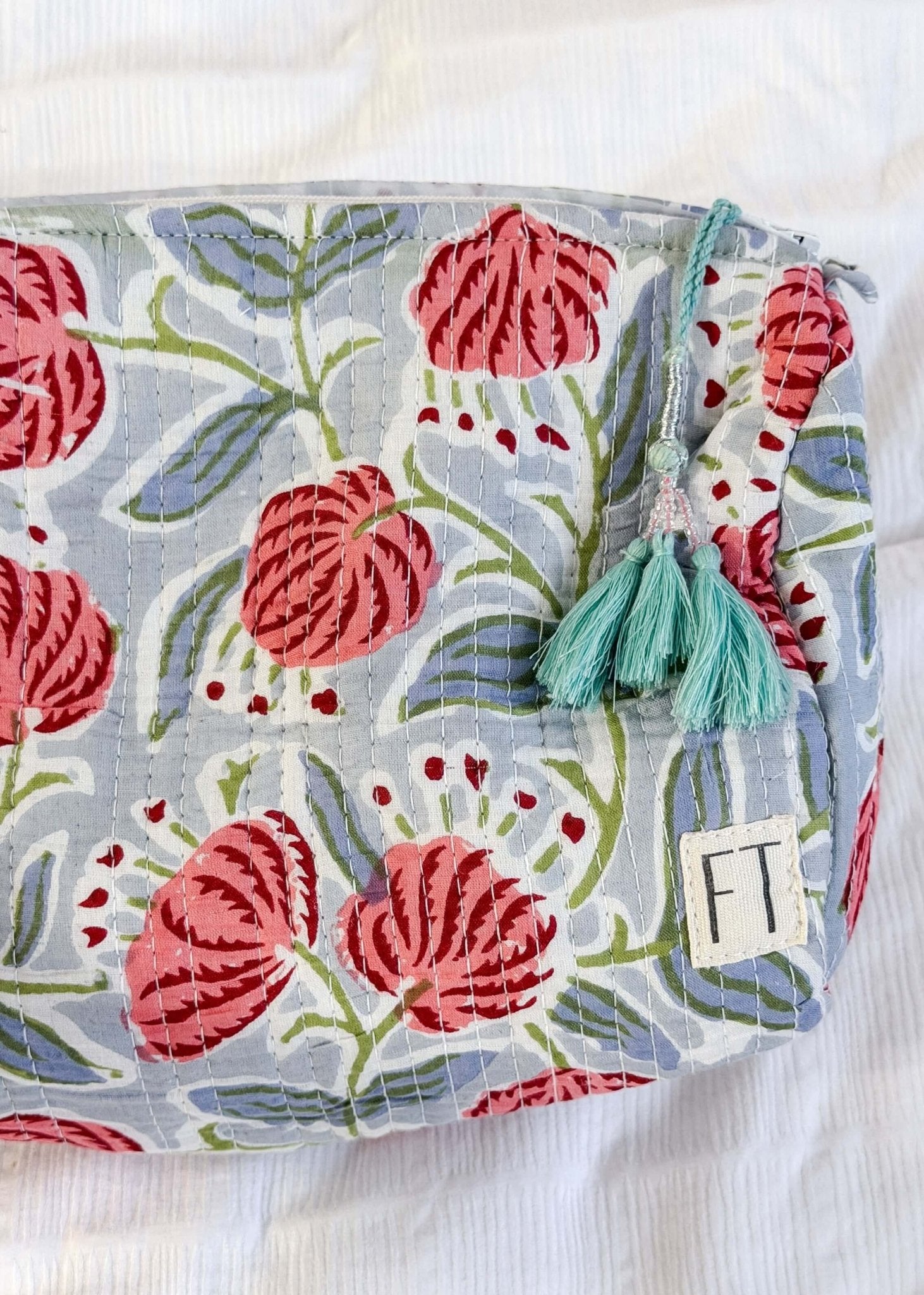 The Three In One Makeup Bag Set by French Toast Handmade - French Toast Handmade - Cloud Nine Pajamas