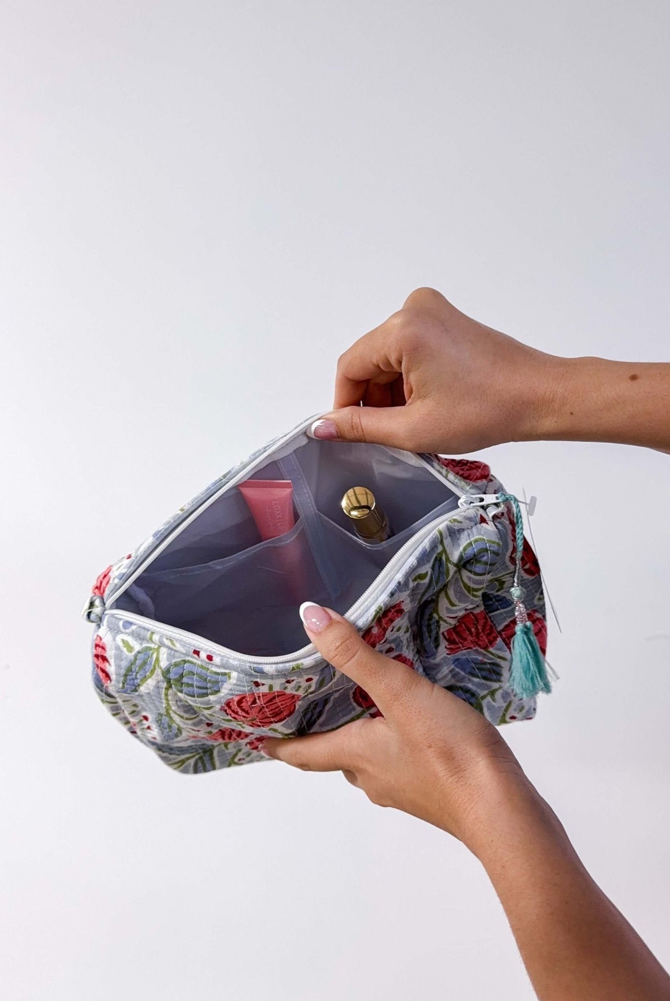 The Three In One Makeup Bag Set by French Toast Handmade - French Toast Handmade - Cloud Nine Pajamas