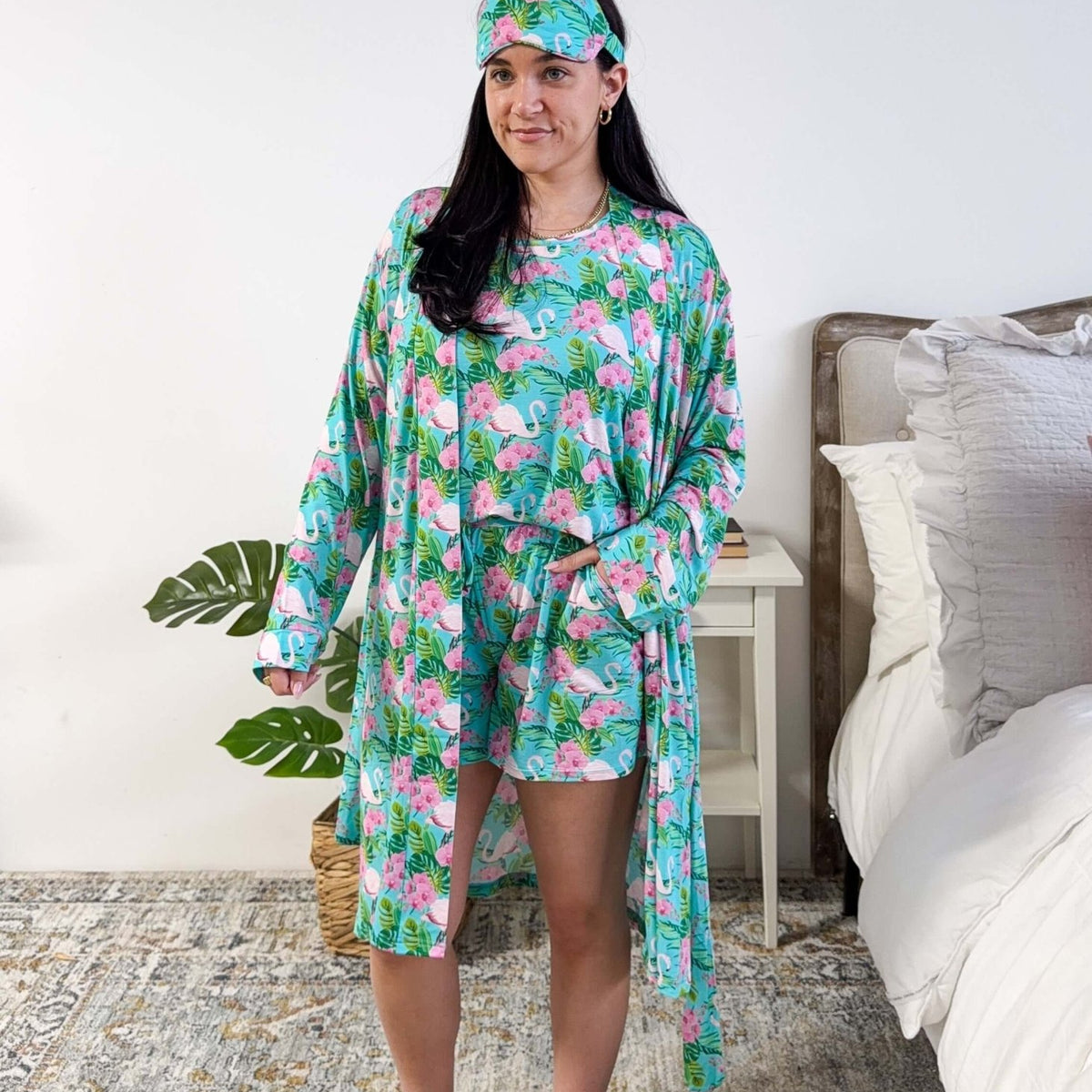 Tropic Like it's Hot Cooling Bamboo PJ Gift Set - Georgia Rylan - Cloud Nine Pajamas