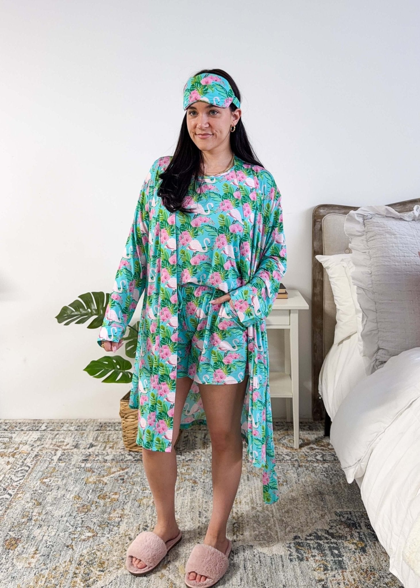 Tropic Like it's Hot Cooling Bamboo PJ Gift Set - Georgia Rylan - Cloud Nine Pajamas