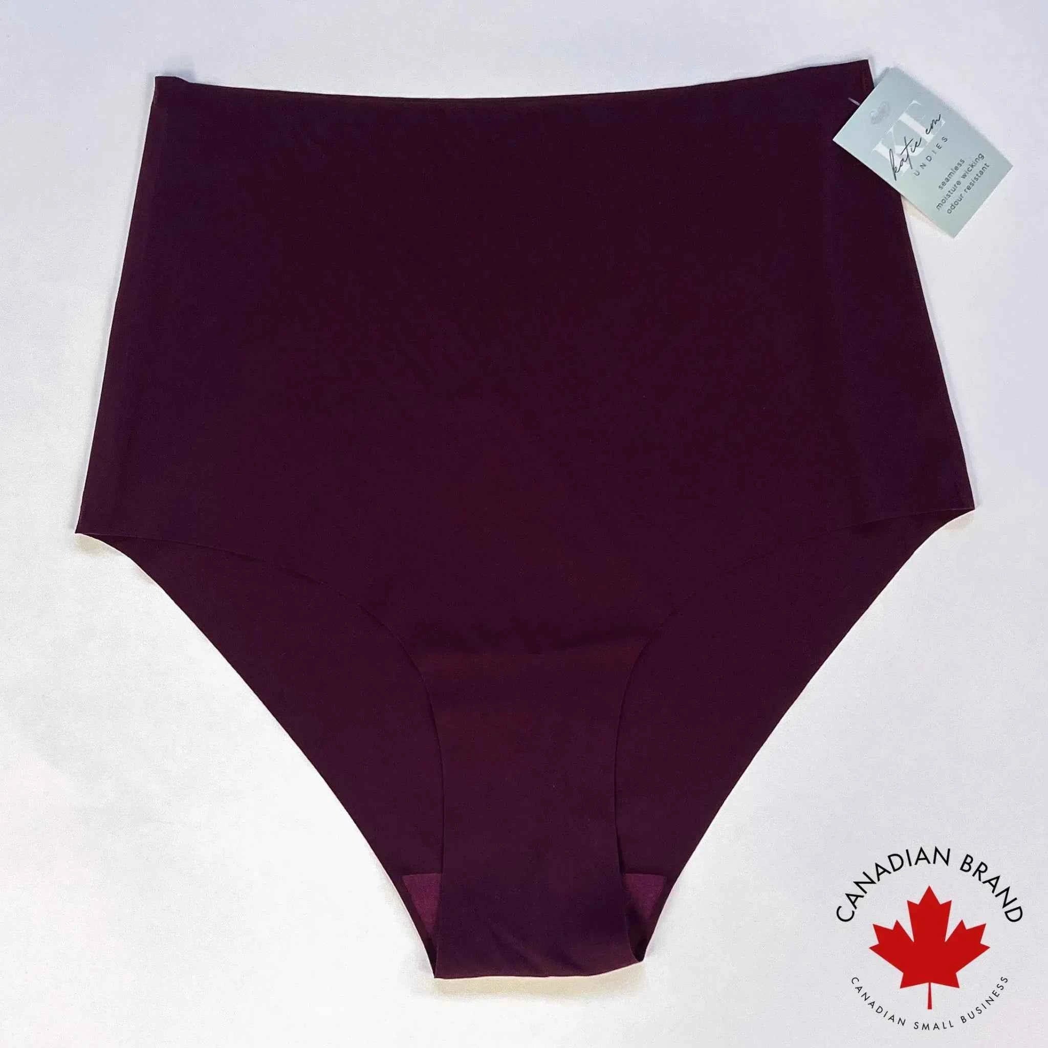 Ultimate High Rise Brief Seamless Underwear | Katie Em Undies