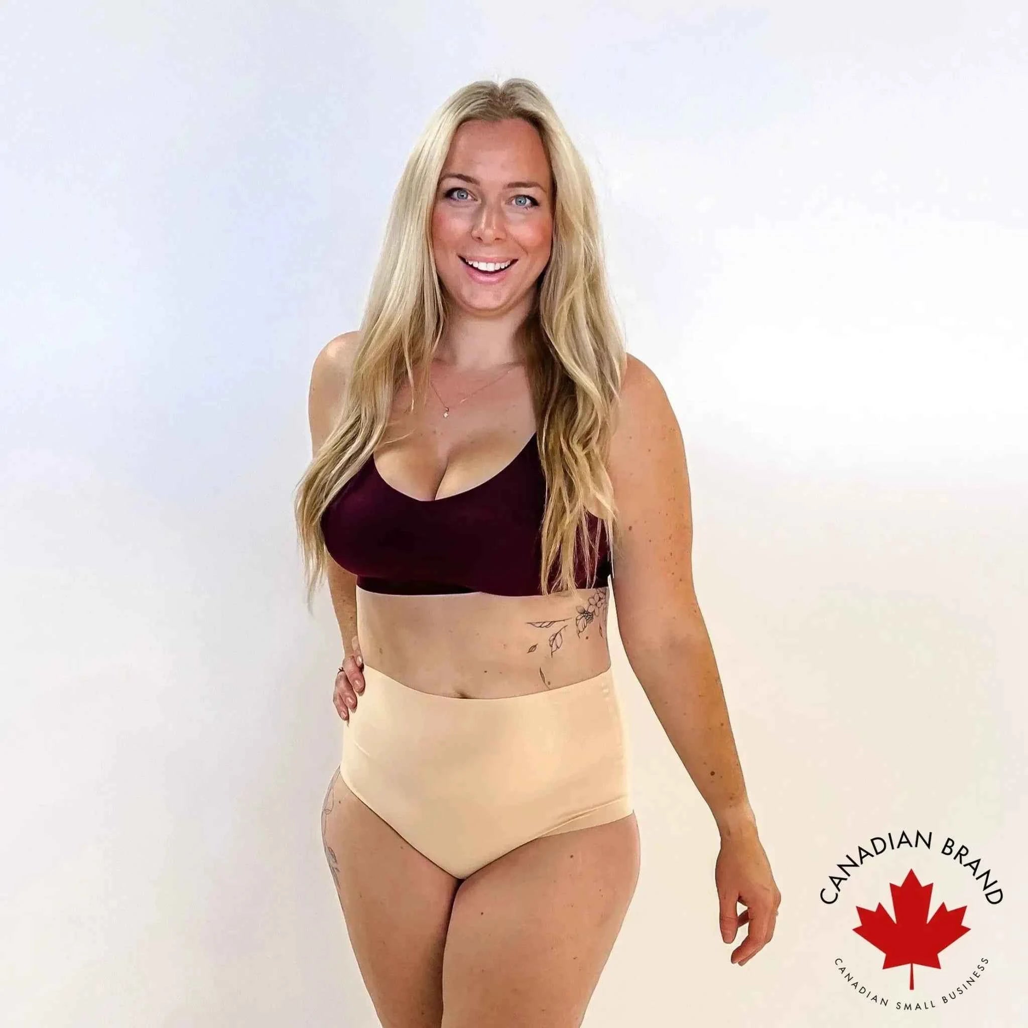 Ultimate High Rise Brief Seamless Underwear | Katie Em Undies