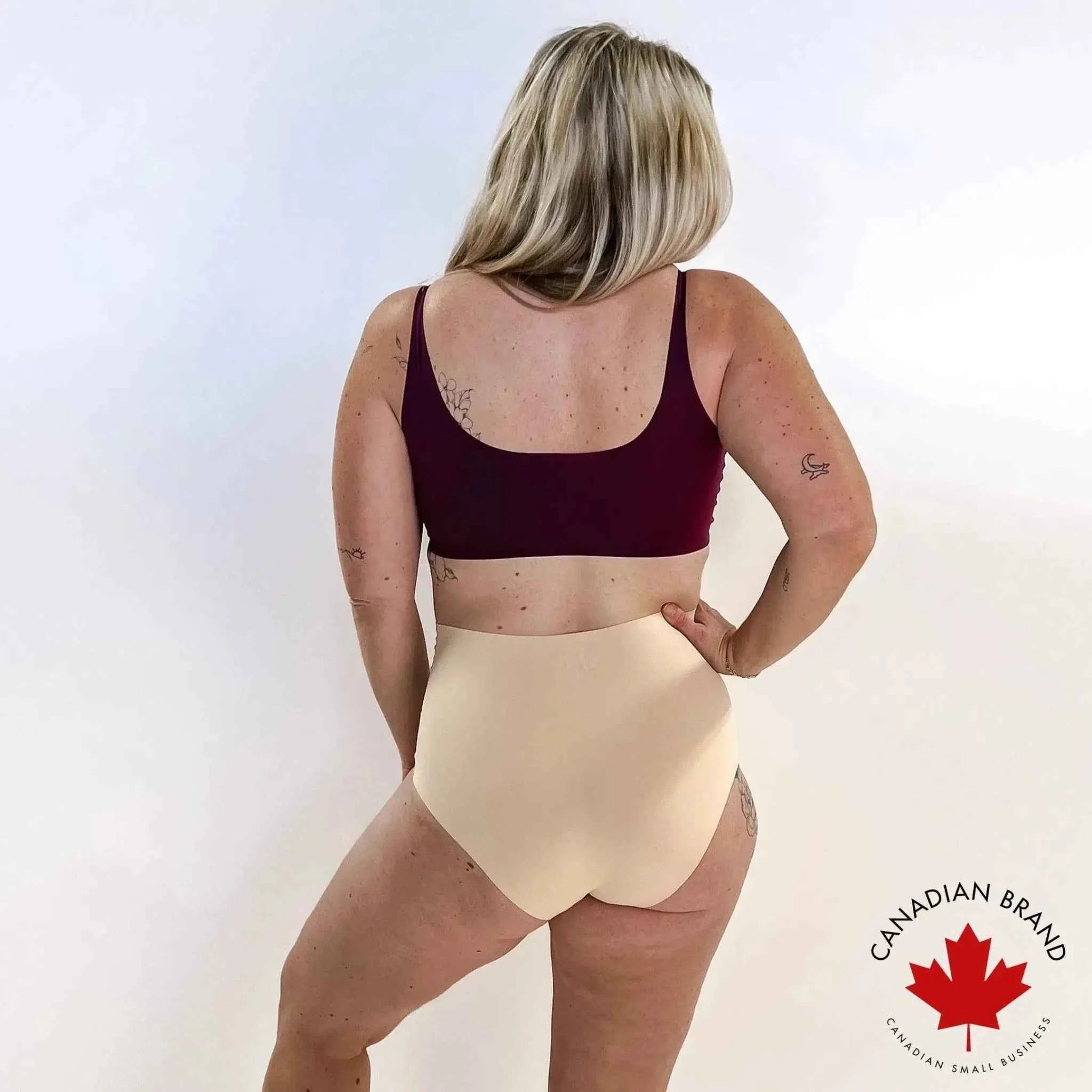Ultimate High Rise Brief Seamless Underwear | Katie Em Undies