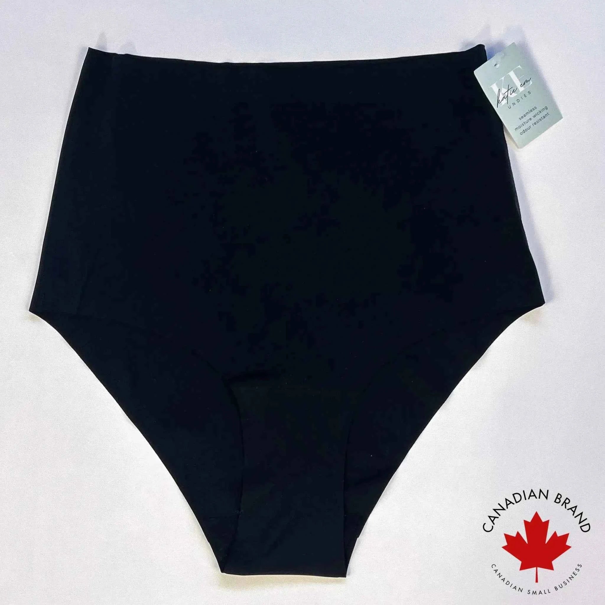 Ultimate High Rise Brief Seamless Underwear | Katie Em Undies