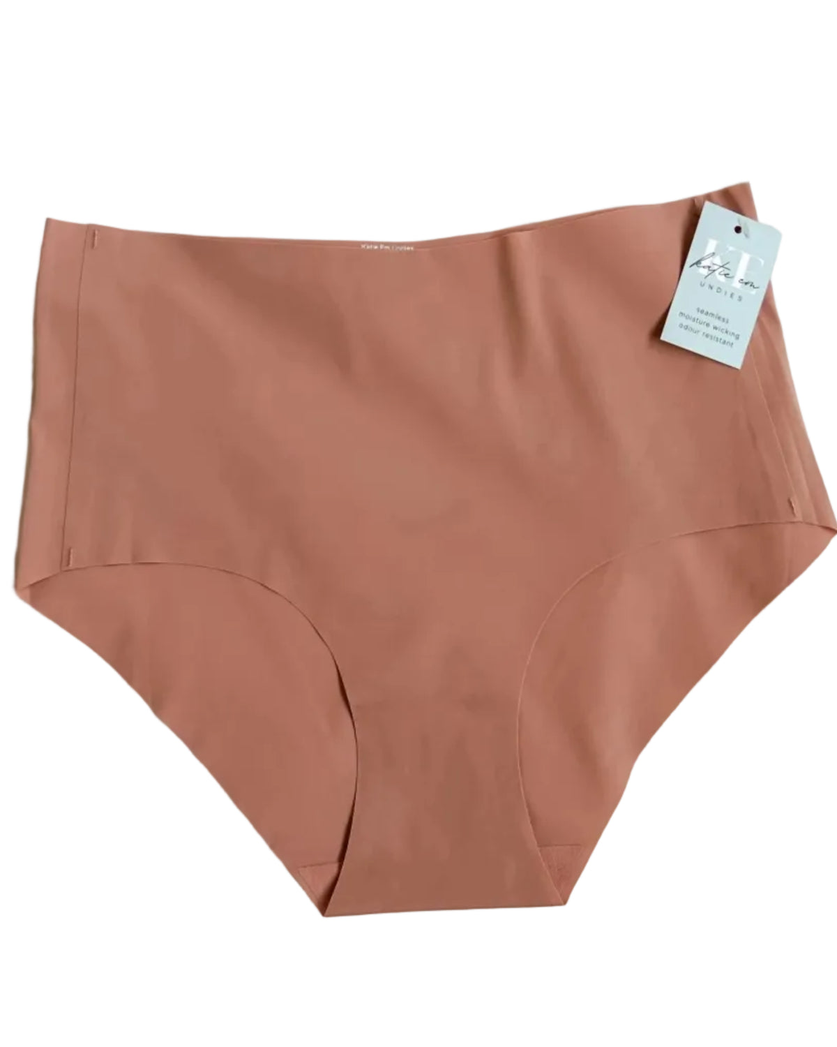 Katie Em Undies Ultimate Seamless Mid Rise Brief peachy nude — Cloud Nine Pajamas Edmonton
