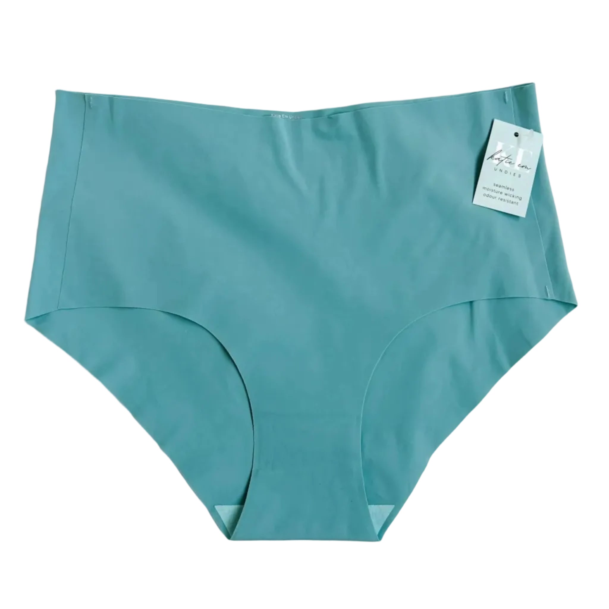 Nordic Blue Ultimate Mid Rise Brief Seamless-Katie Em Undies-Cloud Nine Pajamas
