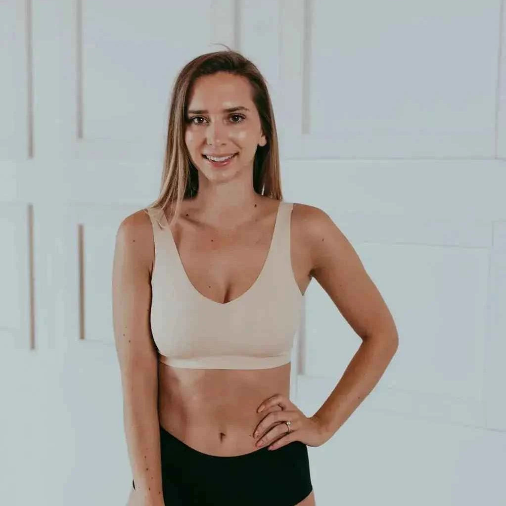 Ultimate Wireless Bra Seamless | Everyday Comfort & Support | Katie Em Undies