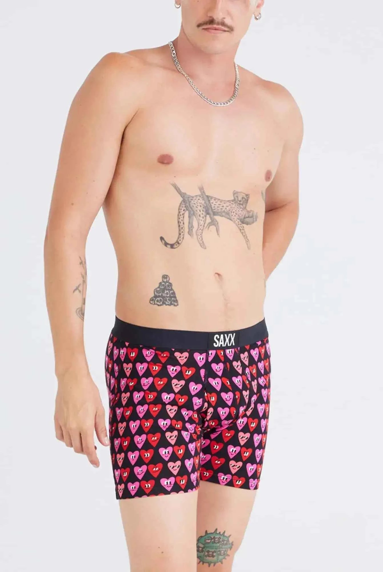 SAXX Men's Ultra Super Soft Comfort Boxer Brief 5 Inch Inseam BallPark Pouch