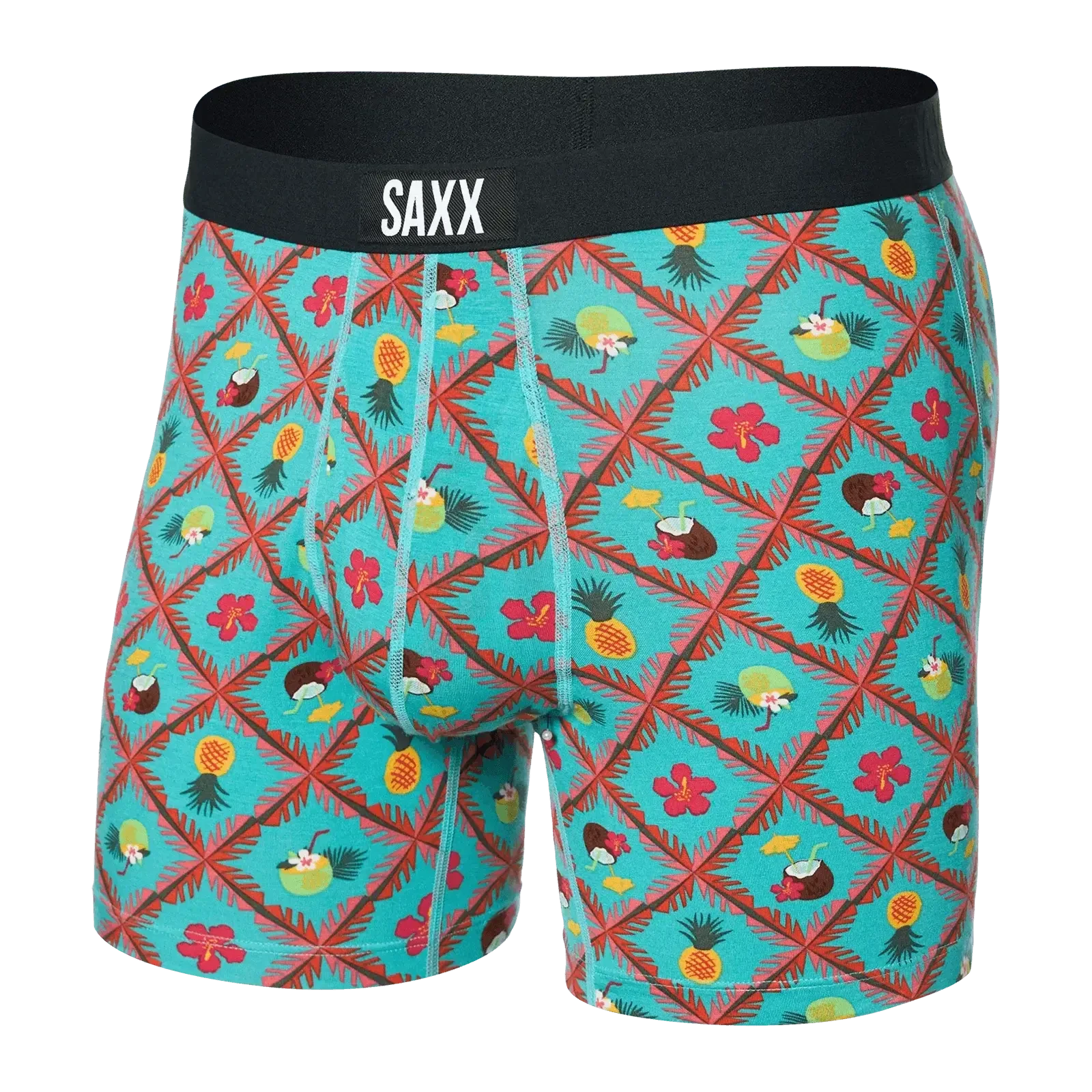 SAXX Men's Ultra Super Soft Comfort Boxer Brief 5 Inch Inseam BallPark Pouch