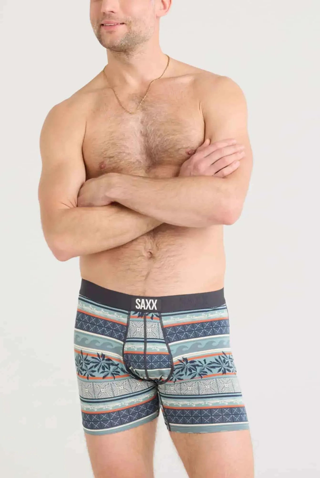 SAXX Men's Ultra Super Soft Comfort Boxer Brief 5 Inch Inseam BallPark Pouch