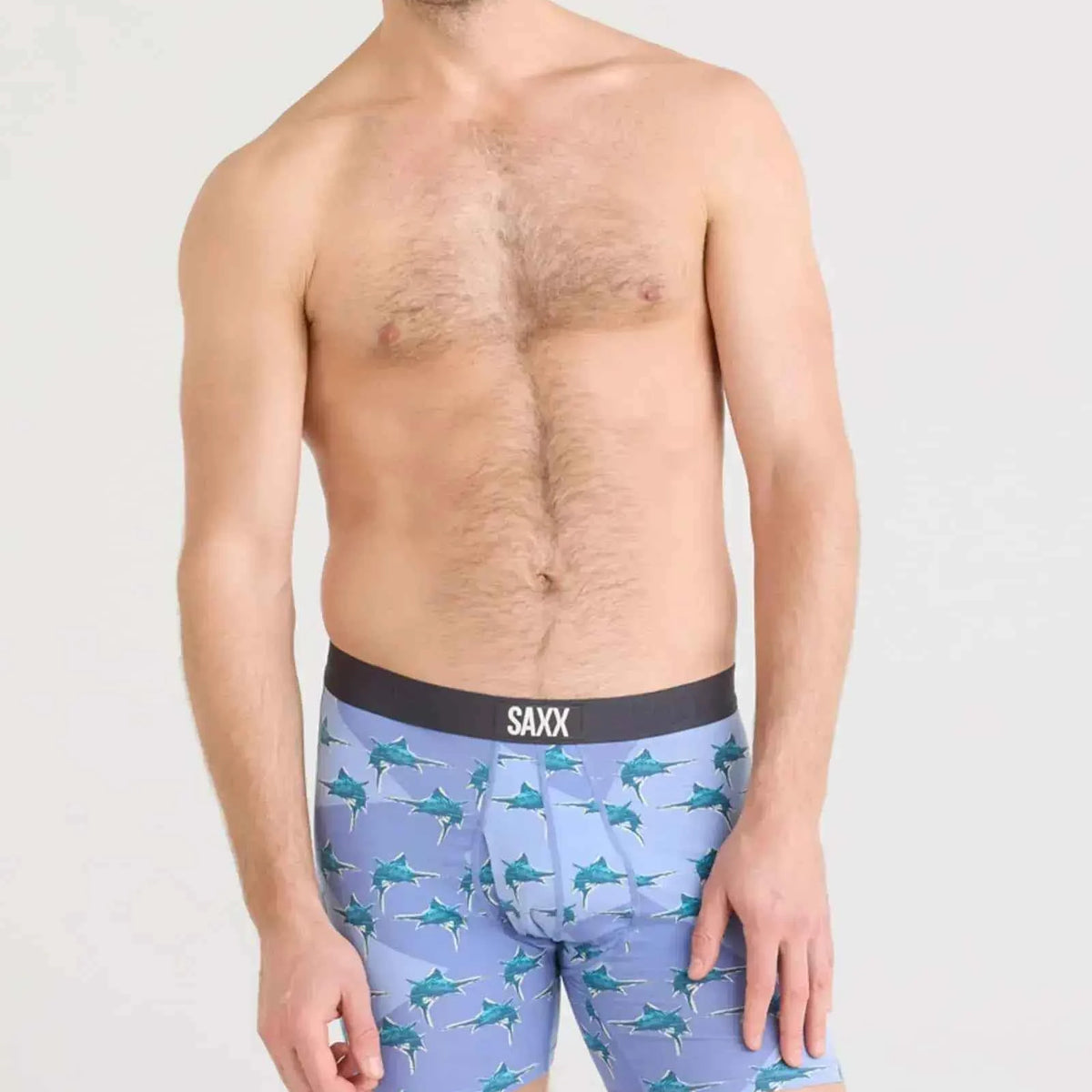 SAXX Men's Ultra Super Soft Comfort Boxer Brief 5 Inch Inseam BallPark Pouch