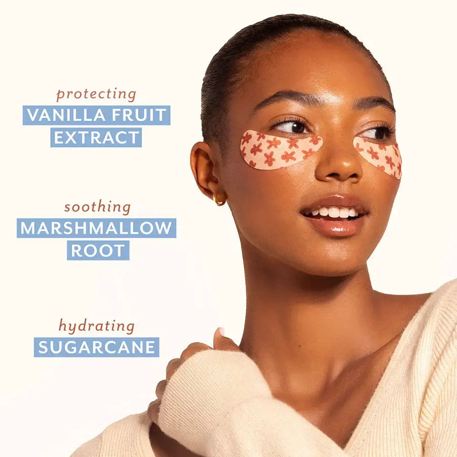 ZZZ Holiday Treats Smoothing & Hydrating No-Slip Eye Patches | Patchology (5 Pack) - Cloud Nine Pajamas