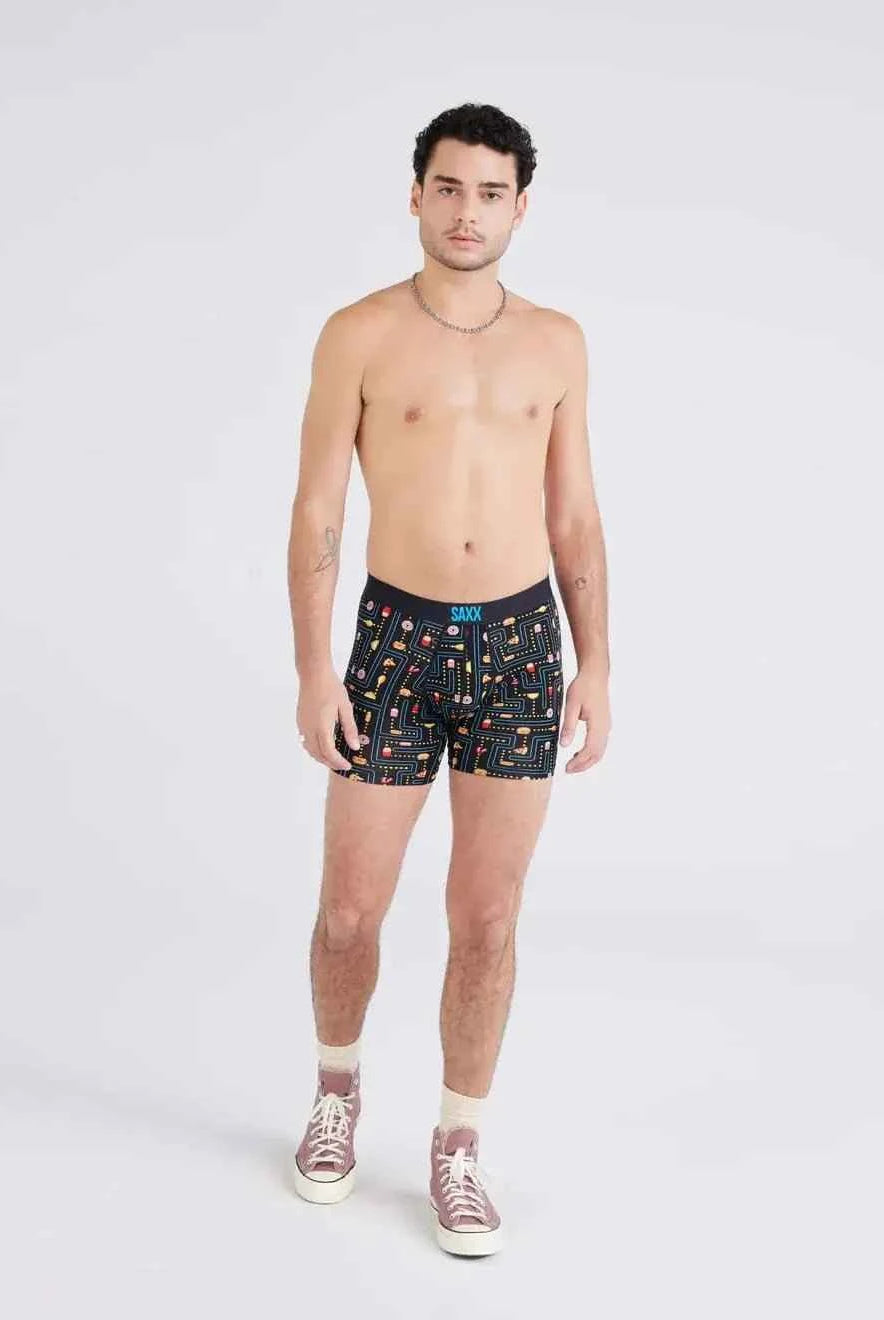 SAXX Men's Vibe Boxer Brief Slim Fit 5 Inch Inseam