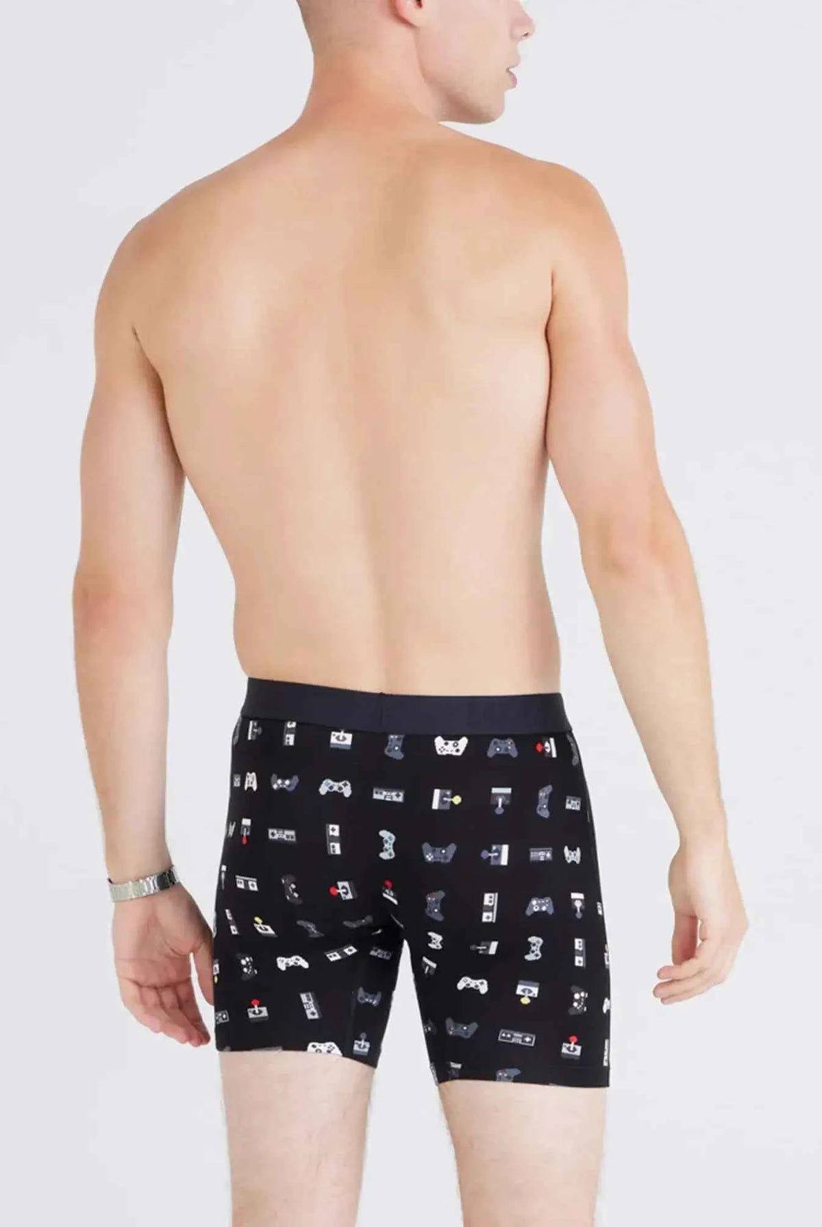SAXX Men's Vibe Xtra Soft Comfort Boxer Brief 6 Inch Inseam BallPark Pouch
