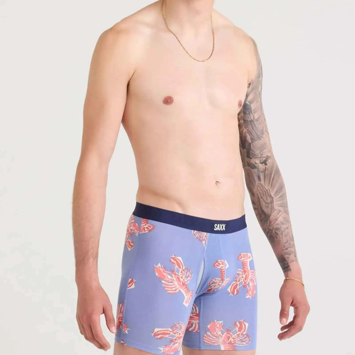 SAXX Men's Vibe Xtra Soft Comfort Boxer Brief 6 Inch Inseam BallPark Pouch